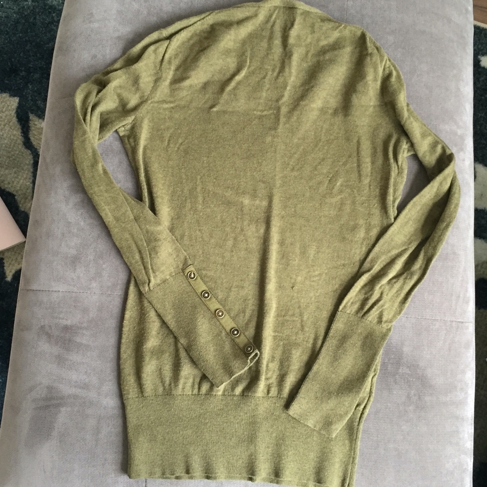 LOFT | Button cuff sweater - Picture 3 of 5